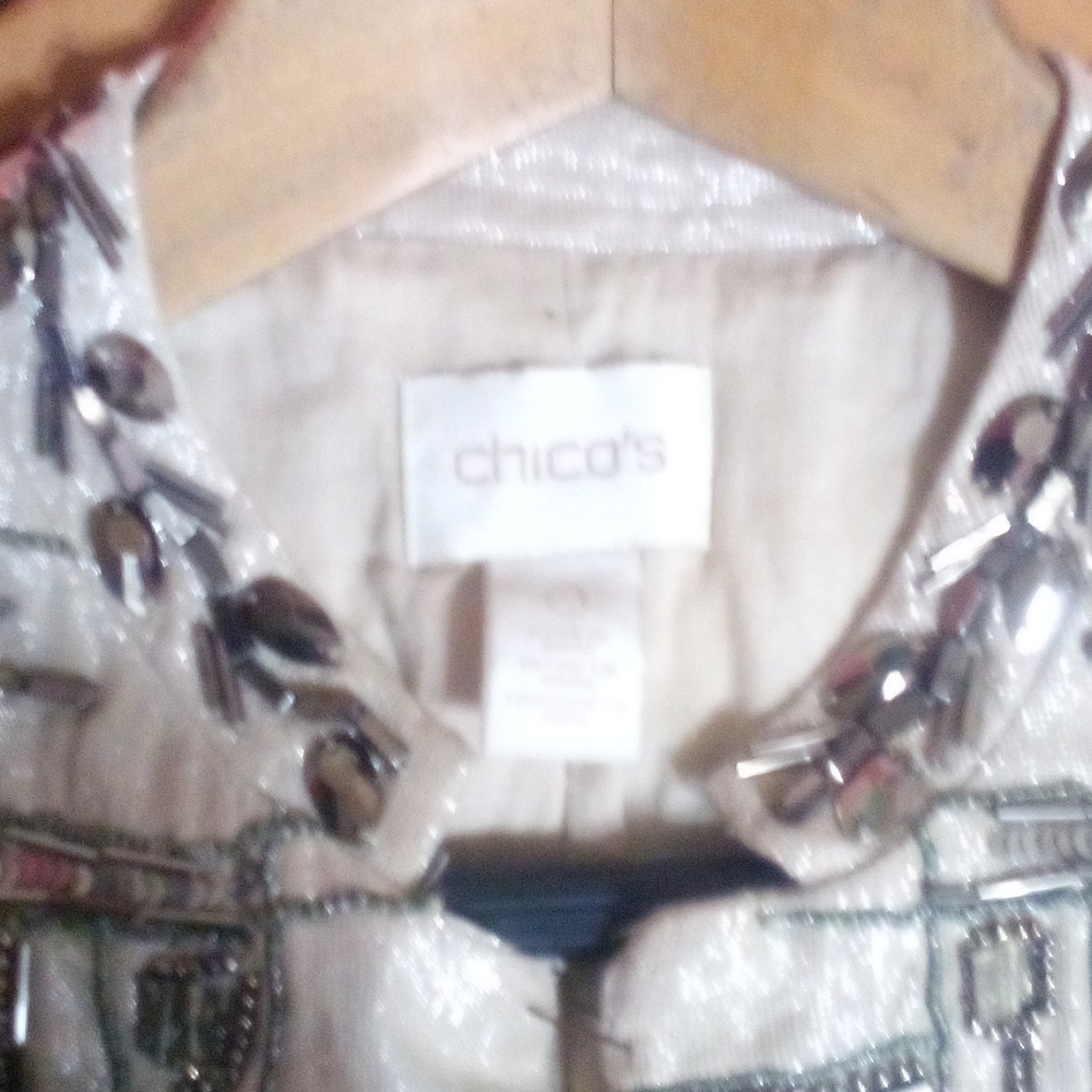 Chica's handbeaded waist coat